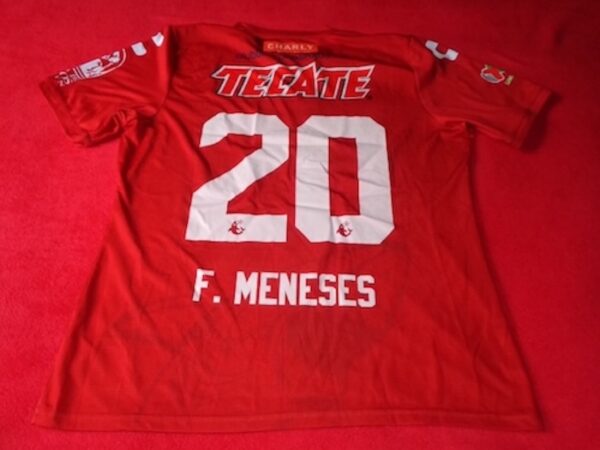 CLUB VERACRUZ JERSEY MATCH WORN MENESES - Imagen 3
