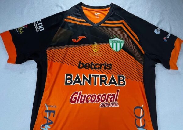 CLUB ANTIGUA GUATEMALA JERSEY MATCH WORN RETRO 33 - Imagen 2