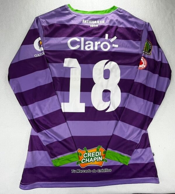 CLUB ANTIGUA JERSEY MATCH WORN RETRO MANGA LARGA - Imagen 3