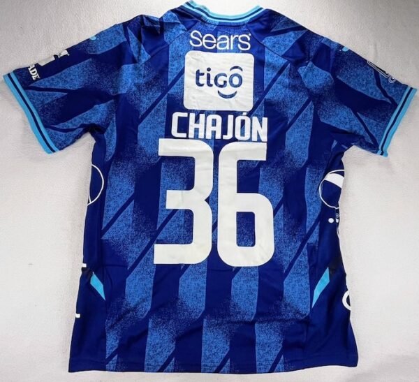 CLUB COMUNICACIONES JERSEY MATCH WORN CHAJON - Imagen 3