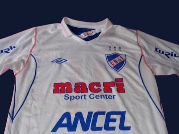 CLUB NACIONAL JERSEY MATCH WORN RETRO 11 - Imagen 2