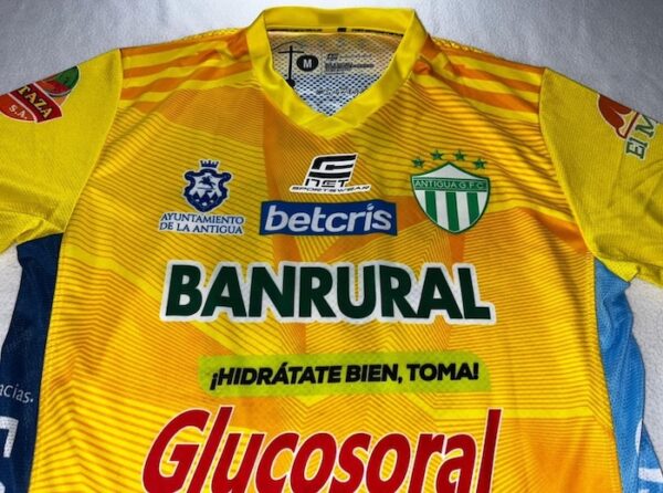 CLUB ANTIGUA JERSEY MATCH WORN RETRO 33 - Imagen 2