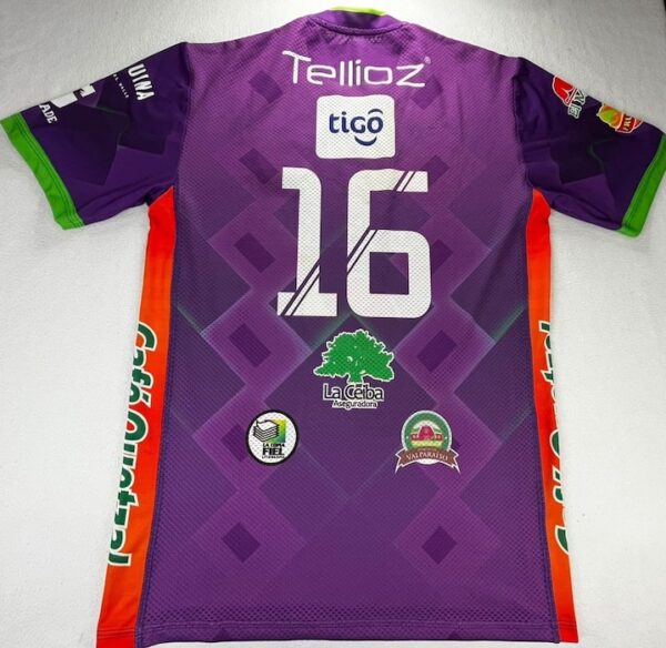CLUB ANTIGUA JERSEY MATCH WORN RETRO ALTERNATIVO 16 - Imagen 3