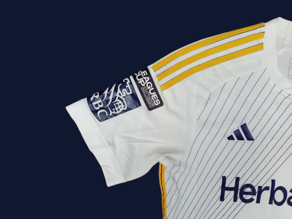 CLUB LOS ANGELES GALAXY JERSEY MATCH WORN TITULAR LEAGUES CUP 2025 - Imagen 3