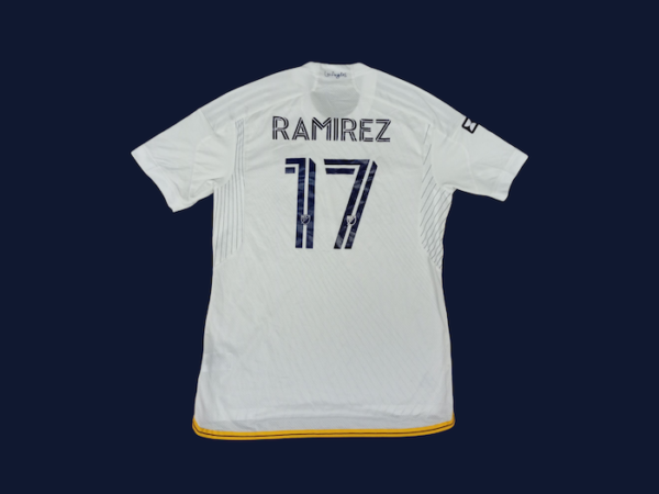 CLUB LOS ANGELES GALAXY JERSEY MATCH WORN TITULAR LEAGUES CUP 2025 - Imagen 5