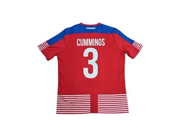SELECCION PANAMA JERSEY MATCH WORN FIRMADO TITULAR - Imagen 4