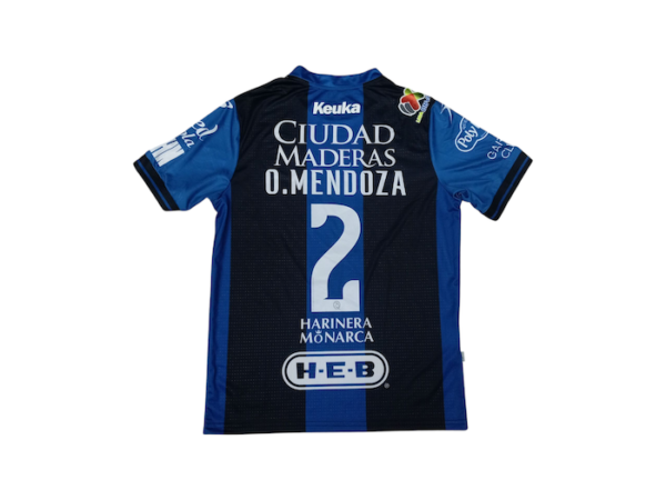 CLUB QUERETARO JERSEY MATCH WORN 2025 MENDOZA - Imagen 4