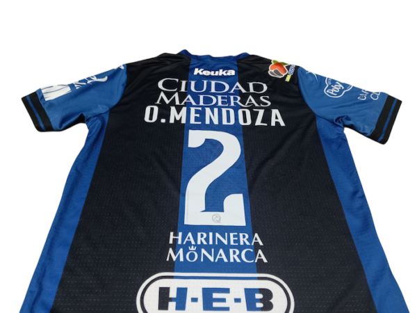 CLUB QUERETARO JERSEY MATCH WORN 2025 MENDOZA - Imagen 5