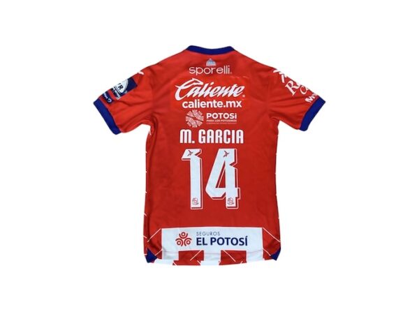CLUB SAN LUIS JERSEY MATCH WORN GARCIA 2025 - Imagen 3
