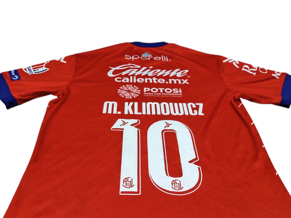 CLUB SAN LUIS JERSEY MATCH WORN 2025 KLIMOWICZ - Imagen 4